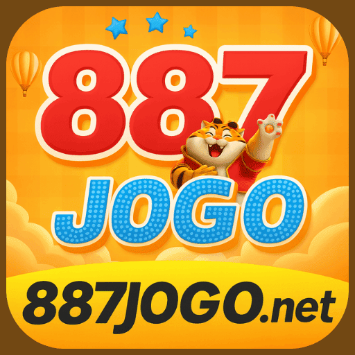 Imagem promocional da 887JOGO mostrando a plataforma e suas vantagens